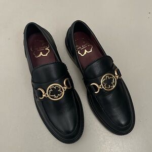 Ted baker black loafers